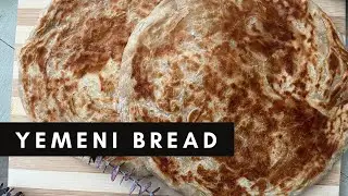 Authentic Yemeni Malawah Bread | Easy 5-Step Layered Flatbread Recipe