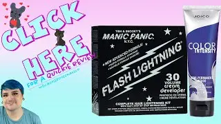 Shop Manic Panic Bleach Kit & Joico Color Intensity Indigo