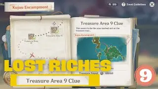 Treasure Area 9 Clue Genshin impact  | Lost Riches Event Genshin Impact |
