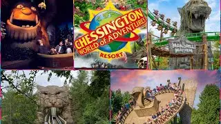 Chessington World Of Adventurers 🇬🇧Vlog June 2024 | A Perfect Wildlife And Theme Park Hybrid