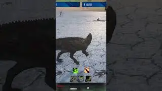 SUCHOMIMUS Ambushed By PT-REX And WYVERN! Path Of Titans