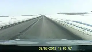 Выяснили отношения на трассе