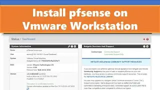 EP.124-Install pfsense on Vmware Workstation
