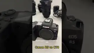 Canon C70 Vs R5 Features 👍🎥 