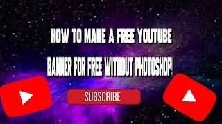 How to make a banner for free without photoshop!