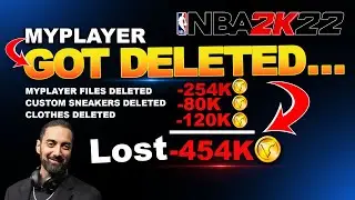 DELETED MY PLAYER 2K22 | LOST MY PLAYER FILES 2K22 | HOW TO RECOVER MY PLAYER FILES ON NBA 2K22