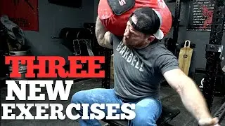 3 NEW EXERCISES&WORKOUTS -Teddy Bear Squat, Sandbag 1-Motions & Shoulder Teddy Bear Squats