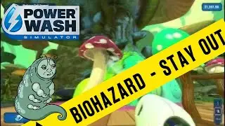 Cozy Caterpillar | ASMR Power Wash Sim in Alice in Wonderland