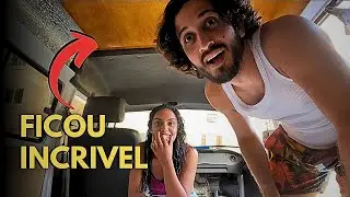 Teto de Madeira na Kombi Home!? - O Mais Lindo que você vai Ver