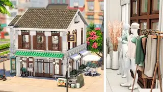 LUXURY CLOTHING STORE 💄 The Sims 4 Speed Build (no talking) | No CC