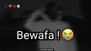 Bewafa ! 😭 Sad shayari status | Very sad status | Mood Off status
