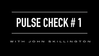 Pulse Check #1 with John Skillington feat. Maeva Cifuentes