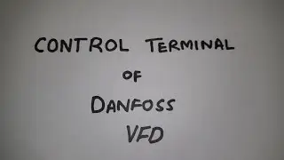 control terminal of danfoss vfd
