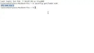 How to find your Public & Private IP address using Terminal on MacOS