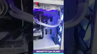 Build a Gaming pc with GIGABYTE C301 GLASS Tech Land #gaming #aorus #computerhardware