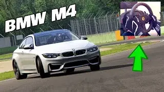 Assetto Corsa Steering Wheel Drift Gameplay - Drifting BMW M4