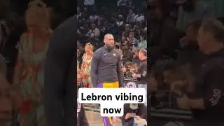 Lebron James vibing over the years 2012 Olympics vs. 2024 Lakers USA Basketball