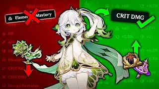 Avoid This Common Mistake When Building Nahida! Updated Nahida Guide 4.4 | Genshin Impact