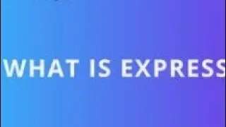 Express.js : A node.js framework