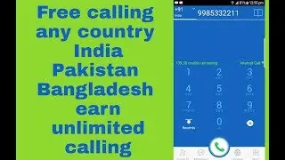 Free calling any country India Pakistan Bangladesh Ali tech videos