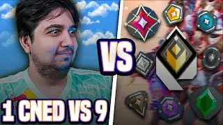 I TRIED TO WIN A MATCH AGAINST 9 PEOPLE!! w/@ikolojik | VALORANT