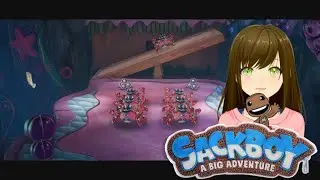 Sackboy A Big Adventure - Secret level Seasaws on the sea floor (Crablantis World)