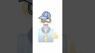 Drawing a cartoon character in 