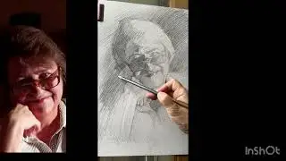 Рисуем женский портрет карандашом