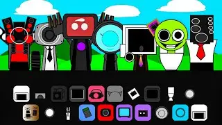 SKIBIDI TOILET  in Incredibox Sprunki! Normal Vs. Horror Versions!
