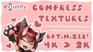 (EASY) How to Compress Texture Resolution, And Why it's Important || VRChat Unity Avatar Tutorial