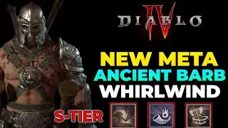 NEW META Whirlwind Barbarian Build Season 4 - Diablo 4