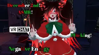 [ ASMR ] 🎄 Day 2 | Negative Energy Removal 🎄  [ VRChat - V-Tuber ]