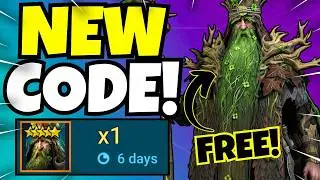 HUGE CODE For New Accounts - FREE Grand Oak Padraig!!! [Raid: Shadow Legends]