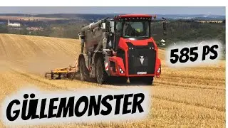 4K Gülle Fahren 2022| Holmer Terra Variant 585 kämpft🥵sich durch Trocknen Boden