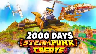 I Survived 2000 Days in Steampunk Minecraft [FULL MOVIE]