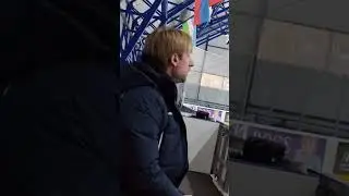 Тренер Евгений Плющенко и ученики.Заключительный тренировочный день сезона 2022/23 А.Ангелы Плющенко