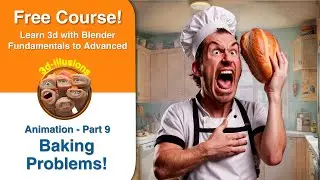 Fix Baking Problems that You WILL Encounter.  (Animation - Part 9)