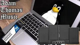 FIXING A 2010 MACBOOK AIR | Replacing the Battery | Changing the SSD | Installing GNU/Linux !