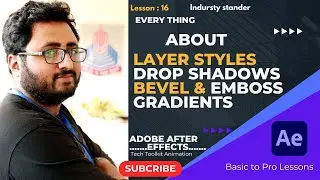 Advanced Layer Style Mastery in Adobe After Effects Urdu | Hindi