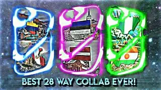 28 way collab with best geoutubers | the best geo collab