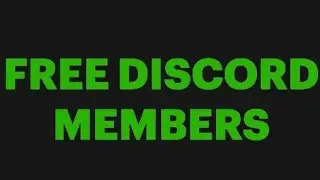 Free Discord Members