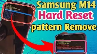 Samsung m14 hard reset // how to hard reset Samsung galaxy m14