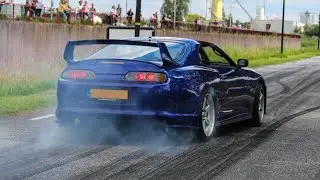 Burnout Compilation Cars & Coffee Twente 2019