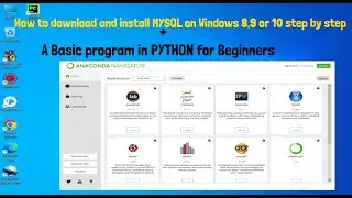 How to download & Install ANACONDA for PYTHON with JUPYTER NOTEBOOK step by step | Learn To Code
