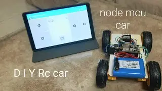 Diy NODE MCU car ( phone controlled )