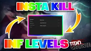 [ROBLOX] Titan Warfare Script / Hack / Exploit | Insta Kill | Aimbot | Inf Levels | More!!