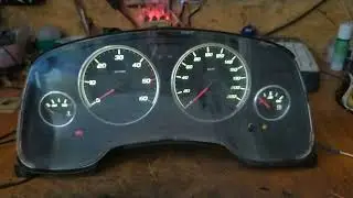 Пересвет панели Opel Astra G