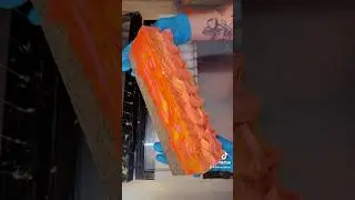 Cutting FALL Beach Soap! #soapcutting #soapcut #soapmaker #soaping #soaps #soap #soapslicing #cpsoap