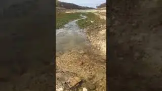 Крым. Речка впадающая в Балановское водохранилище  - 25 апреля 2021 года.