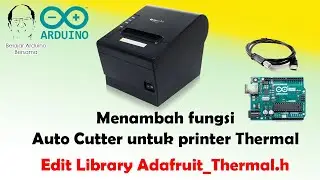Menambah fungsi AutoCutter thermal printer pada library adafruit_thermal.h atau ESC_POS_thermal.h